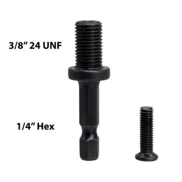 6236 Bits Saplı Mandren Adaptörü 3/8''-24 UNF