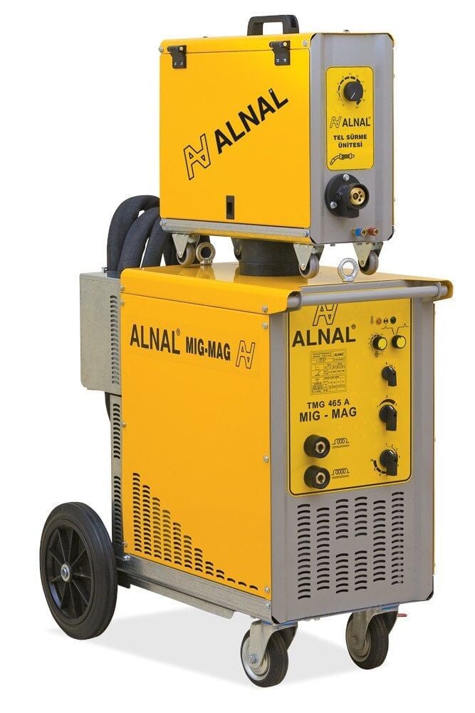 ALNAL TMG 465ASS Gazaltı Kaynak Makinası Sulu Sistem 450 Amper Çantalı