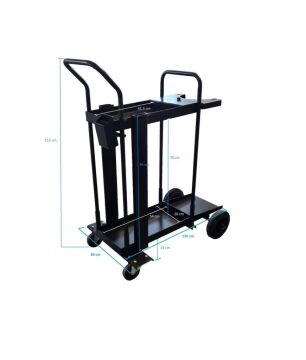 UNIARC Kaynak Makina Taşıma Arabası Tekerlekli Tip 2