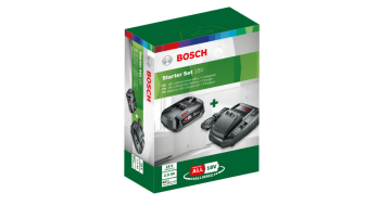 BOSCH 18 Volt Starter Kit 2,5 AH Akü Seti (PBA 18+AL 1830)