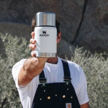 Stanley Adventure Vakumlu Çelik Yemek Termosu Beyaz 0.70 LT