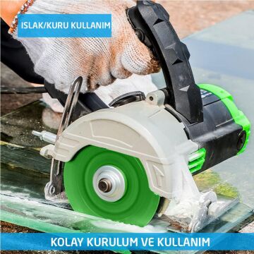 6234 Cam Seramik Şişe Kesme Taşlama Elmas Diski 100 mm