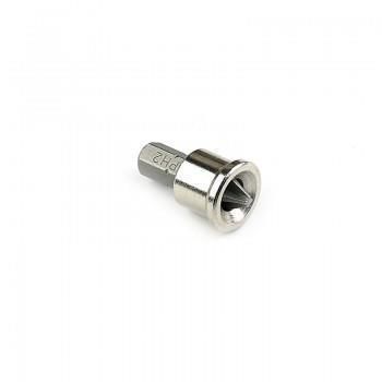 LEO PH2 x 25mm Mıknatıslı Şapkalı Yıldız Bits Matkap Ucu Tornavida Ucu