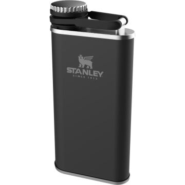 Stanley Klasik Çelik Termos Cep Matarası Siyah 0.23 LT