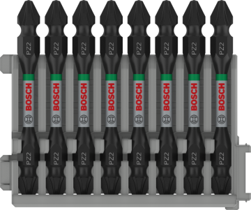BOSCH Impact Control PZ2x65 Çift Taraflı Yıldız Bits Uç (Torklu Vidalamalar için)