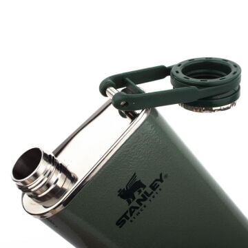 Stanley Klasik Çelik Termos Cep Matarası Yeşil 0.23 LT