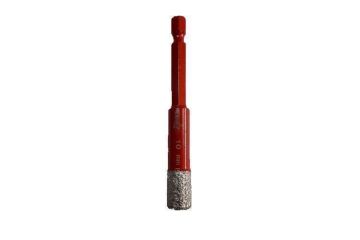 LEO Mermer Granit Delme Kuru Kesim HEX 6 mm Altın Seri