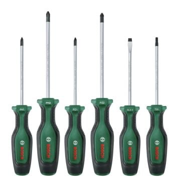 BOSCH 6 Parça Tornavida Takımı (1600A027PM)