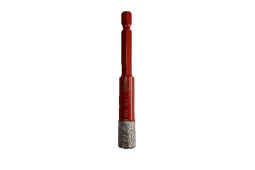 LEO Mermer Granit Delme Kuru Kesim HEX 8 mm Altın Seri