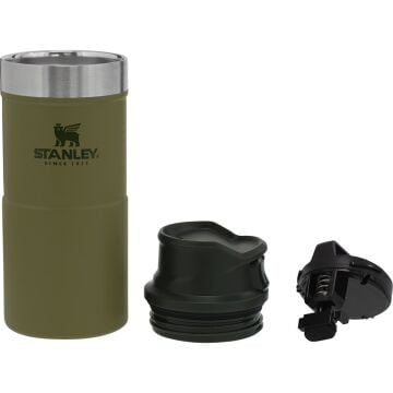 Stanley Klasik Çelik Termos Seyahat Bardağı Haki 0.35 LT