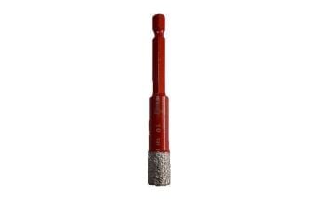 LEO Mermer Granit Delme Kuru Kesim HEX 10 mm Altın Seri