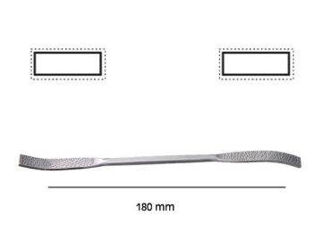 NAREX 872582 Helkeltraş Törpü Eğe Tip 2 Lama Uç