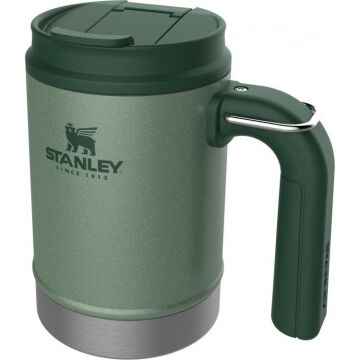 Stanley Klasik Vakumlu Çelik Termos Kamp Bardağı Yeşil 0.47 LT