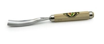 Kirschen Bükülmüş Oluklu Ağız Oyma Iskarpelası 30 mm Cut-5