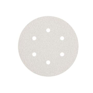 Cırtlı Zımpara 150 mm 6 Delikli (Alüminyum Oxide) 100 Kum