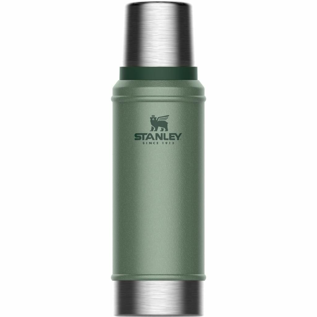 Stanley Klasik Vakumlu Çelik Termos Yeşil 0.75 LT