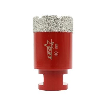 LEO Mermer Granit Delme Kuru Kesim 38 mm M14 Altın Seri