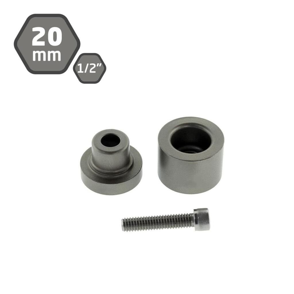PPRC Plastik Boru Kaynak Makinası Pafta Lokma 20 mm (1/2'')