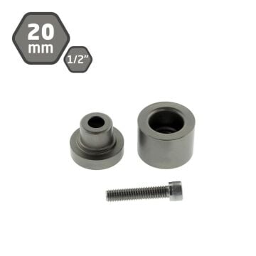 PPRC Plastik Boru Kaynak Makinası Pafta Lokma 20 mm (1/2'')