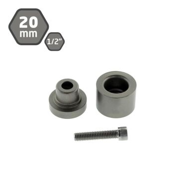 PPRC Plastik Boru Kaynak Makinası Pafta Lokma 20 mm (1/2'')