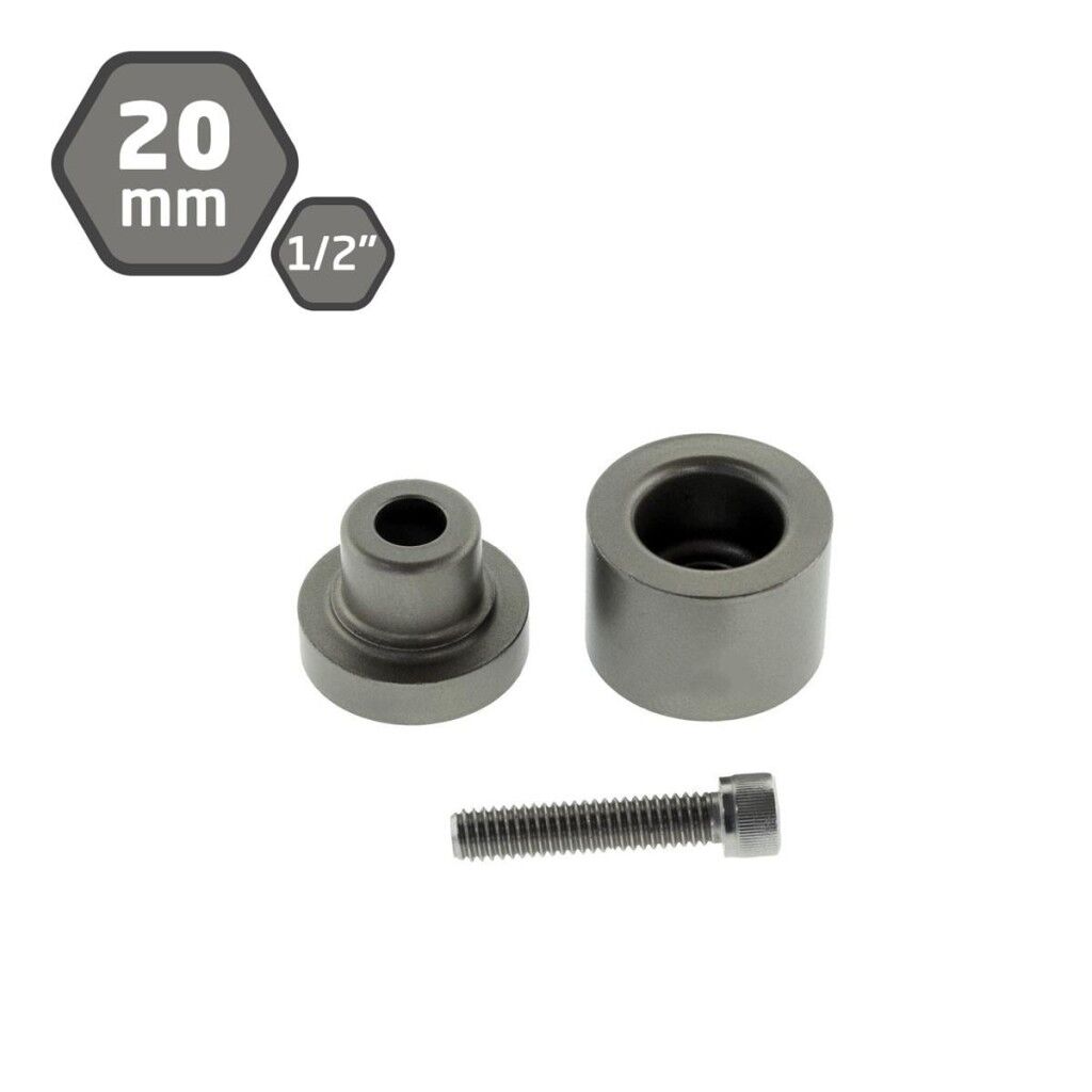 PPRC Plastik Boru Kaynak Makinası Pafta Lokma 20 mm (1/2'')