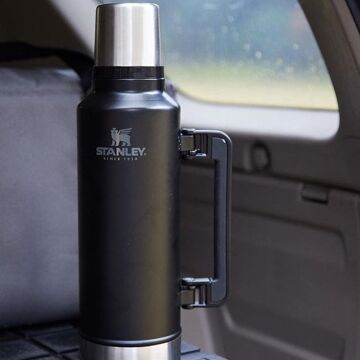 Stanley Klasik Vakumlu Çelik Termos Siyah 1 LT
