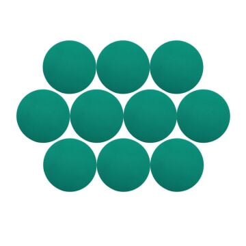 Yeşil Esnek Cırtlı Film Disk Zımpara 115 mm 280 Kum 10 Adet