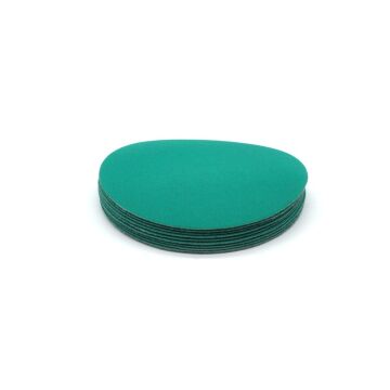 Yeşil Esnek Cırtlı Film Disk Zımpara 115 mm 280 Kum 10 Adet
