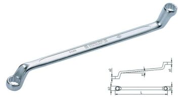 İZELTAŞ Yıldız İki Ağız Anahtar 34x36 mm