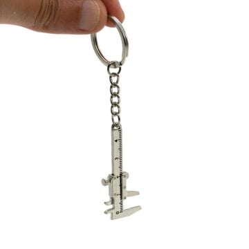 5169 Plastik Gövde Dijital Kumpas 150 mm Anahtarlık Hediyeli