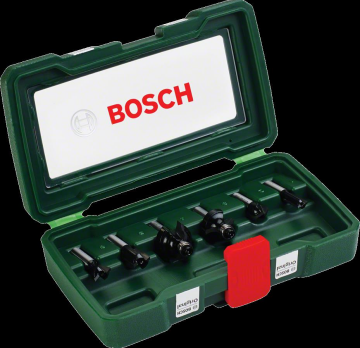 BOSCH 8 mm Ahşap Freze Uç Seti 6 Parça