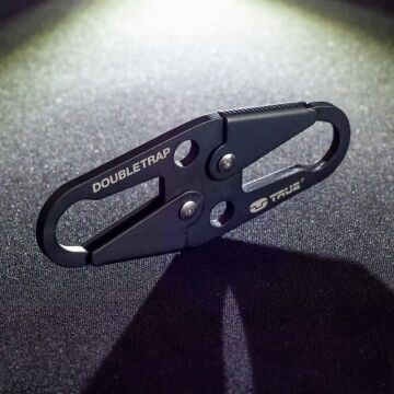 TRUE UTILITY Doubletrap 2 Karabina Anahtarlık (TU 916K)