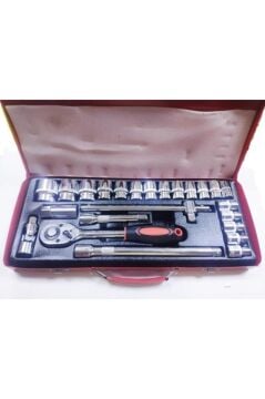 BHD 25 li Lokma Anahtar Takımı 6 Köşe 1/2