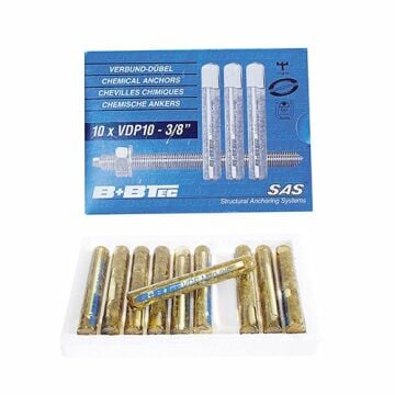 B+B Tec Vdp Normal Tip Kimyasal Dübel 30x265 6 Adet
