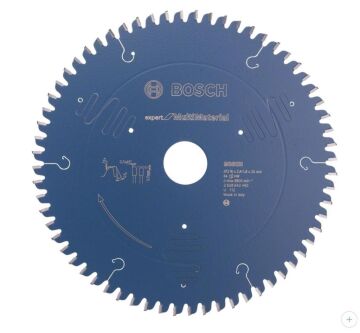 BOSCH Expert for Multimaterial 216x30x2.4 mm 64 Diş Aluminyum Elmas Daire Testere (2608642493)