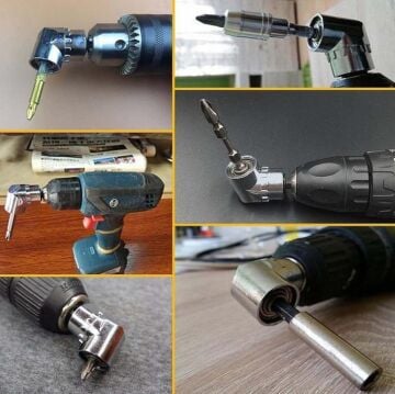 5297 1/4'' Bits Uç ve Köşe Vidalama Adaptörü Seti - 12 Parça