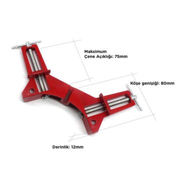 NEXON 5108 Alüminyum Köşe Mengene