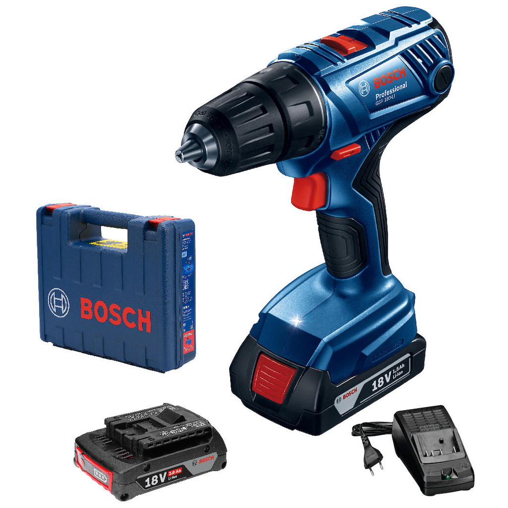 BOSCH GSR 180-LI Şarjlı Matkap 18 Volt 2.0 Ah