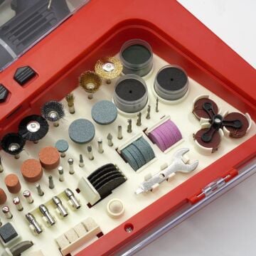 Rox 0074 Mini Taşlama Gravür Makinası Hobi Seti 210 Parça