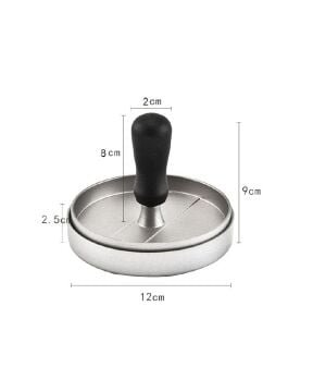 NURGAZ Campout Alüminyum Hamburger Press Aparatı (NG HPA)