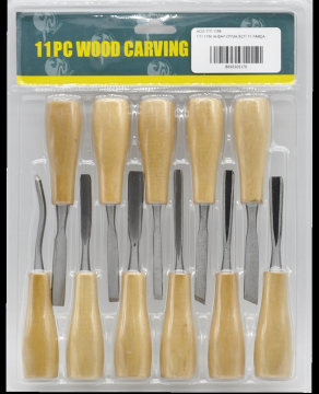 Titi 1156 Ahşap Oyma Seti 11 Parça