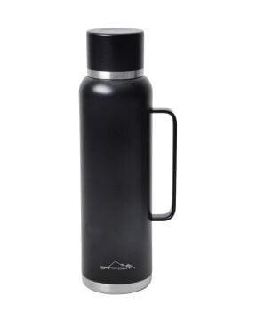 NURGAZ Campout Çift Katmanlı Termos Siyah 1500 ml (NG 164)