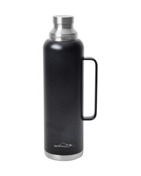 NURGAZ Campout Çift Katmanlı Termos Siyah 1500 ml (NG 164)