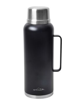 NURGAZ Campout Çift Katmanlı Termos 2600 ml Siyah (NG 166)