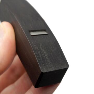 Rox Wood Mujingfang Mini Abanoz Enstrüman Rende İç Bükey 80 mm