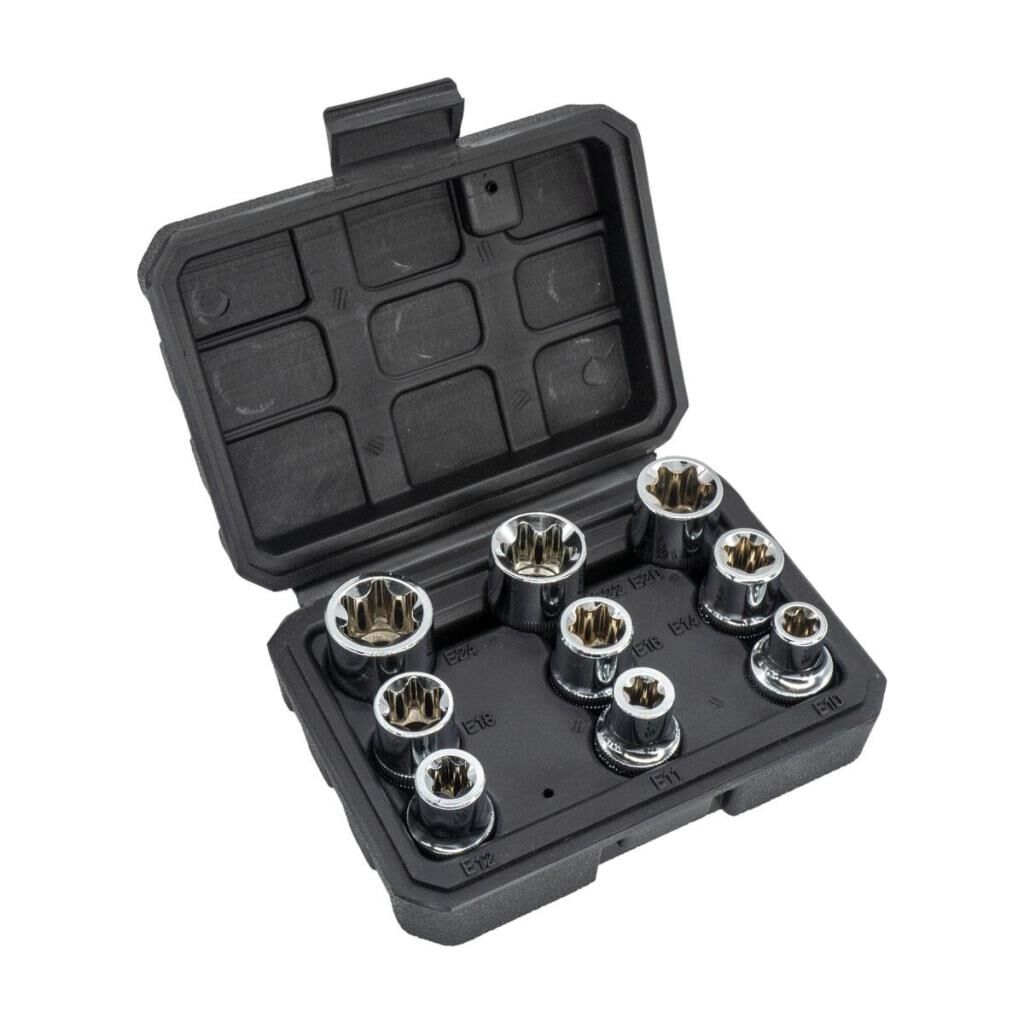 NEXON 5547 1/2'' Torx Lokma Anahtar Seti 9 Parça