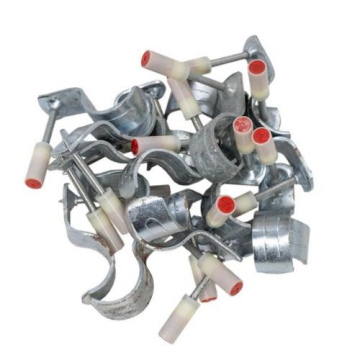 Red Hit MX004 25mm Boru Sabitleme Kelepçeli Barutlu Çivi (80 li Paket)