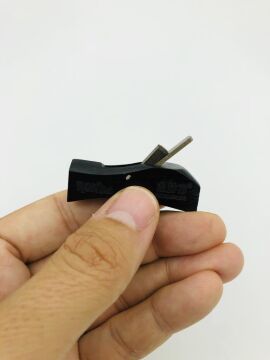 Rox Wood Mujingfang Mini Abanoz Enstrüman Rende Dış Bükey 48 mm