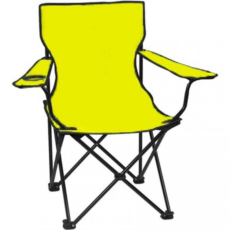 Romee Katlanabilir Sarı Kamp Sandalyesi