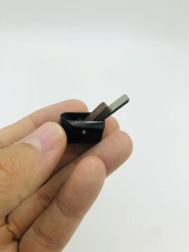 Rox Wood Mujingfang Mini Abanoz Enstrüman Rende Düz 21 mm